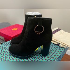 Tory Burch Sofia 85mm heel lug Sole boots
